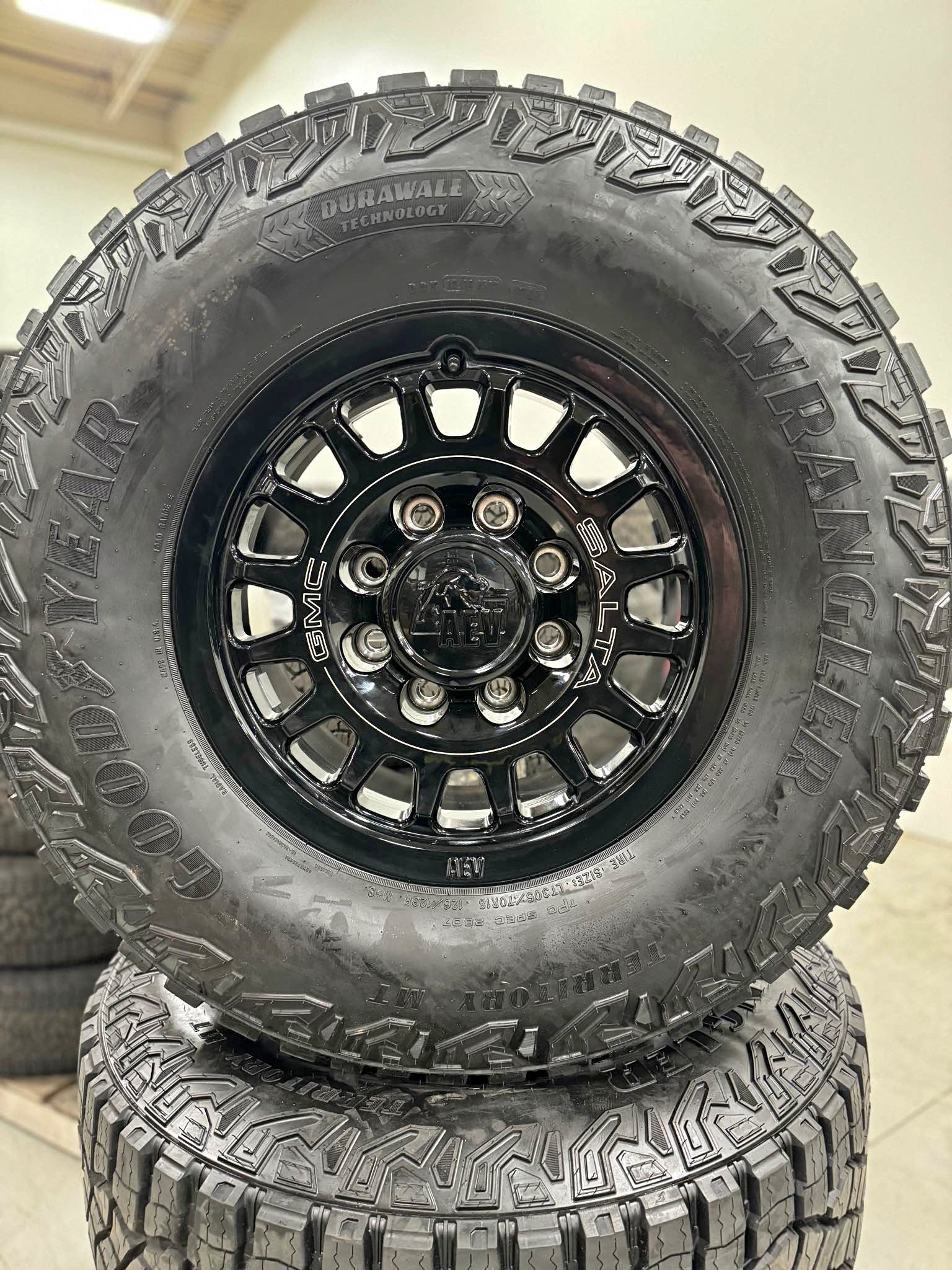 Brand New Sets of 5 OEM Chevy / GMC AT4 X 2500 HD / 3500 HD AEV Salta ...