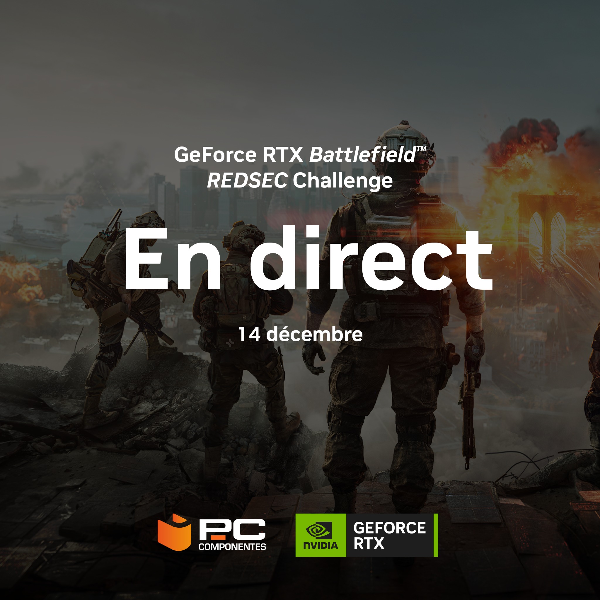 NVIDIA - Atterrissage IMMINENT ! Le GeForce RTX - Battlefield™ REDSEC ...