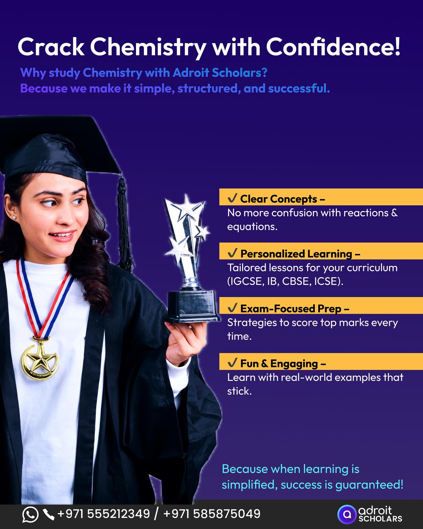 Adroit - Chemistry Made Simple, Success Made Certain! Struggling with ...
