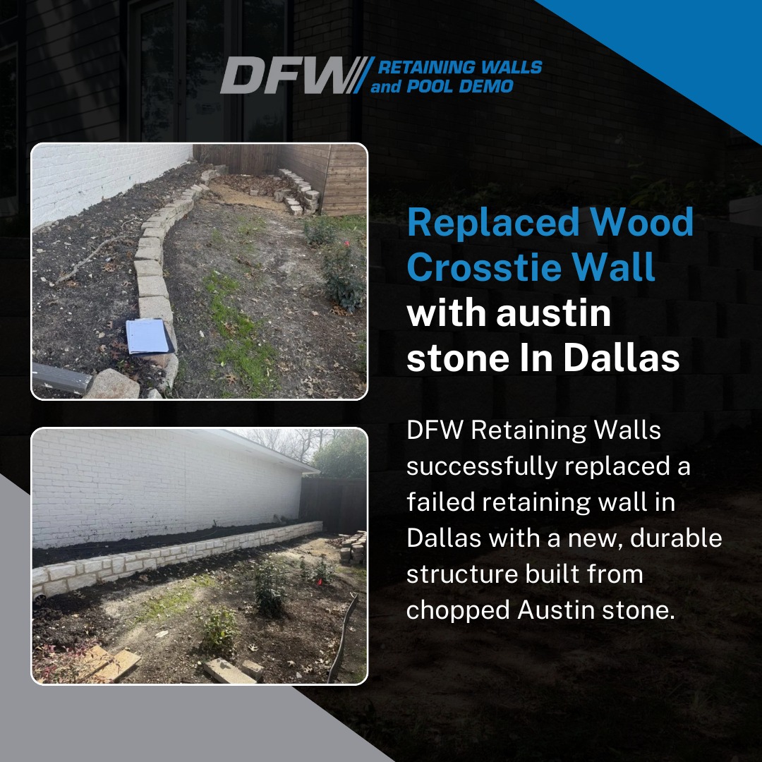 DFW Retaining Walls and Pool Demo LLC | Fort Worth TX