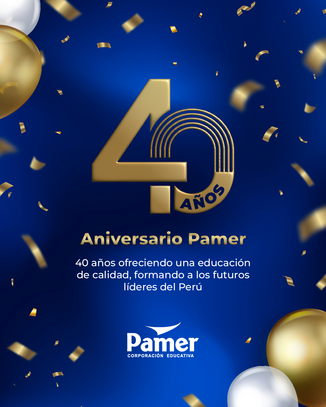 PAMER - 🎉¡Este mes estamos de aniversario!🎉 Celebramos 40 años formando ...
