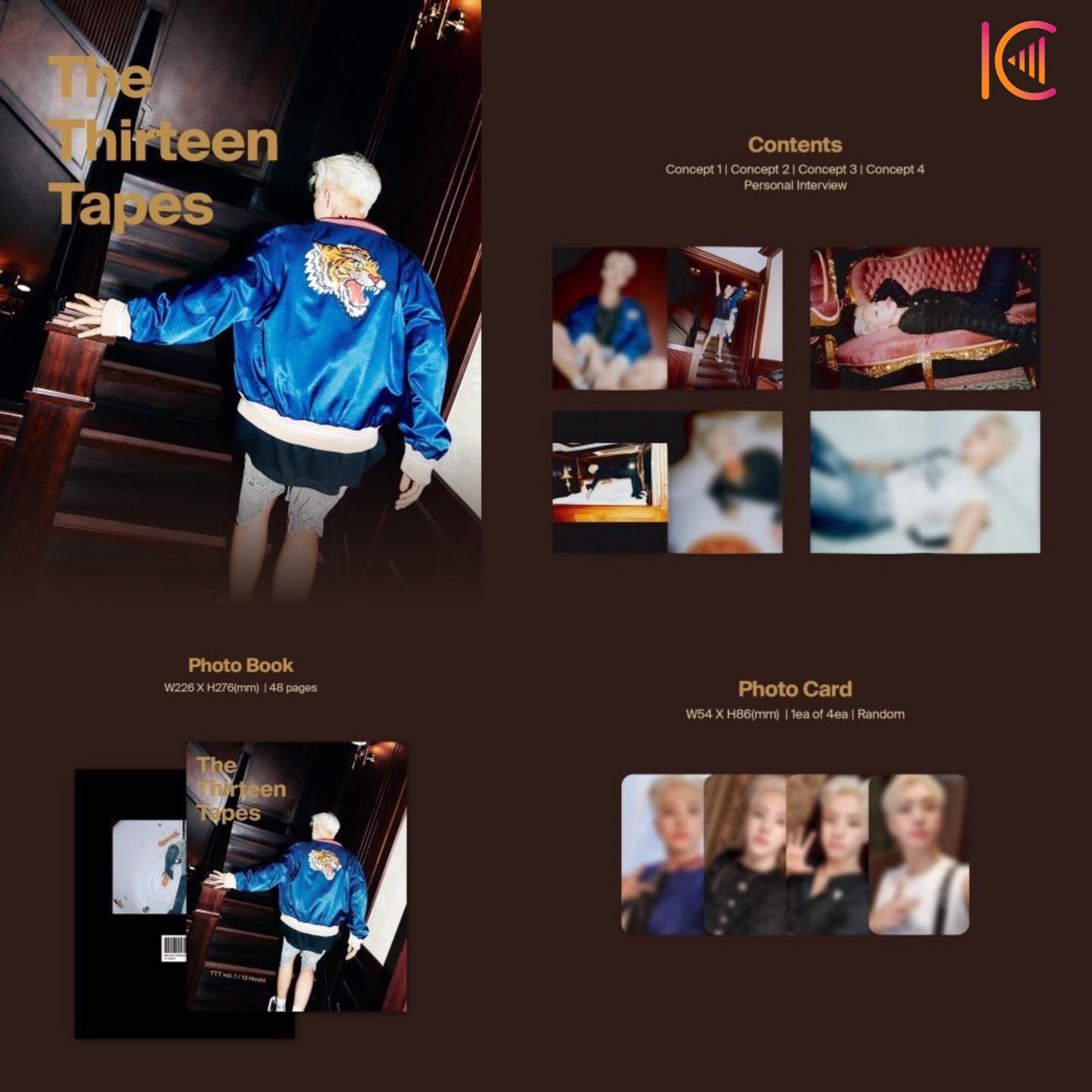 The Thirteen Tapes (TTT) vol.1/13 Hoshi Price: $23 Release: 17/05 