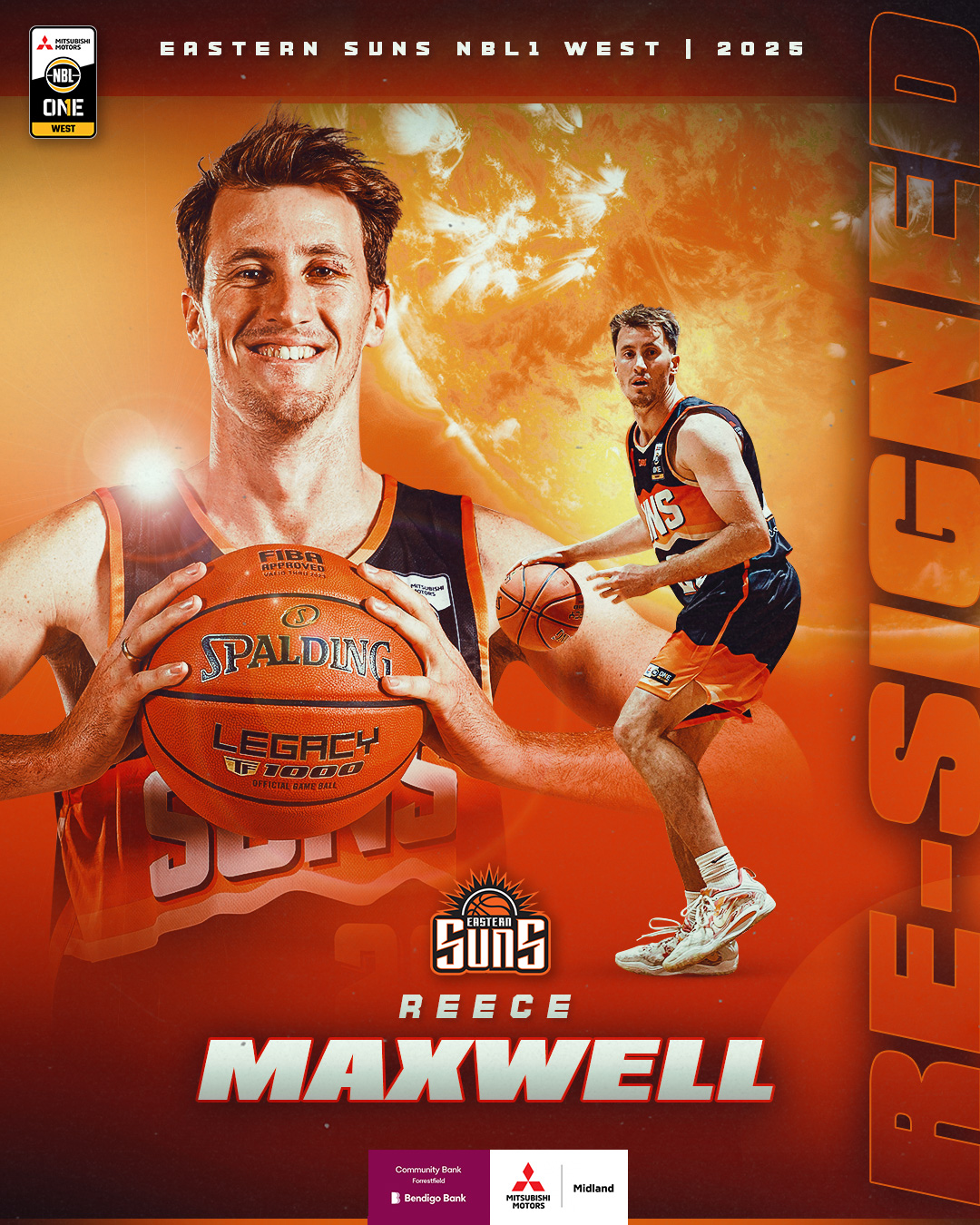 Eastern Suns - 🔥 Reece Maxwell is Back for 2025: The Calm,... | Facebook