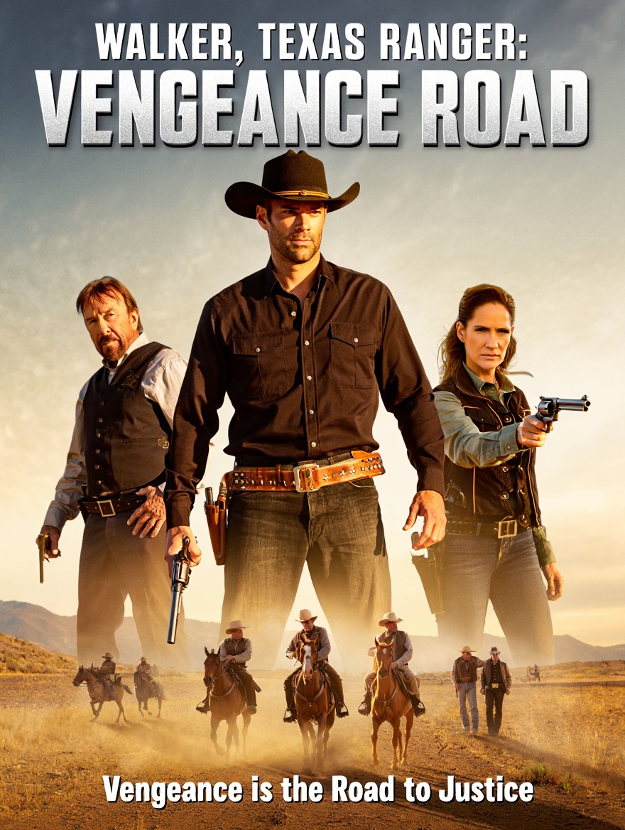 Netflix - 🎬 WALKER, TEXAS RANGER: Vengeance Road (2026) Genre: Action ...