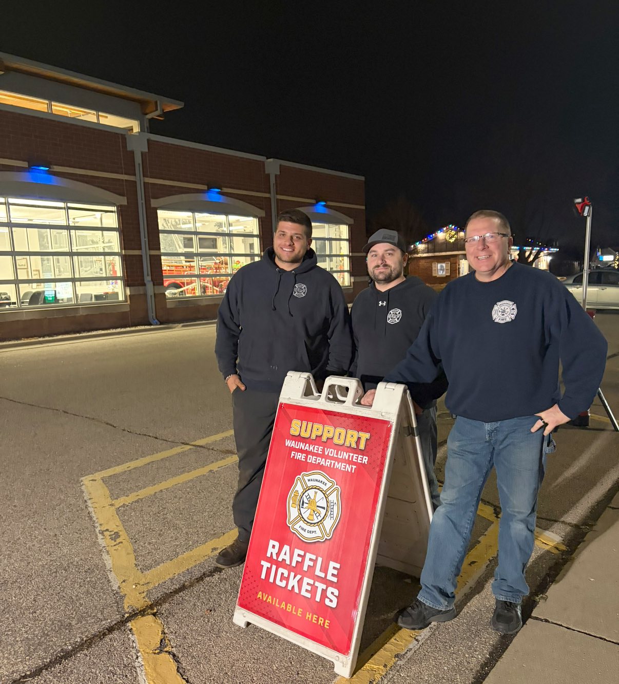 Waunakee - We will be at the station TONIGHT selling raffle tickets ...
