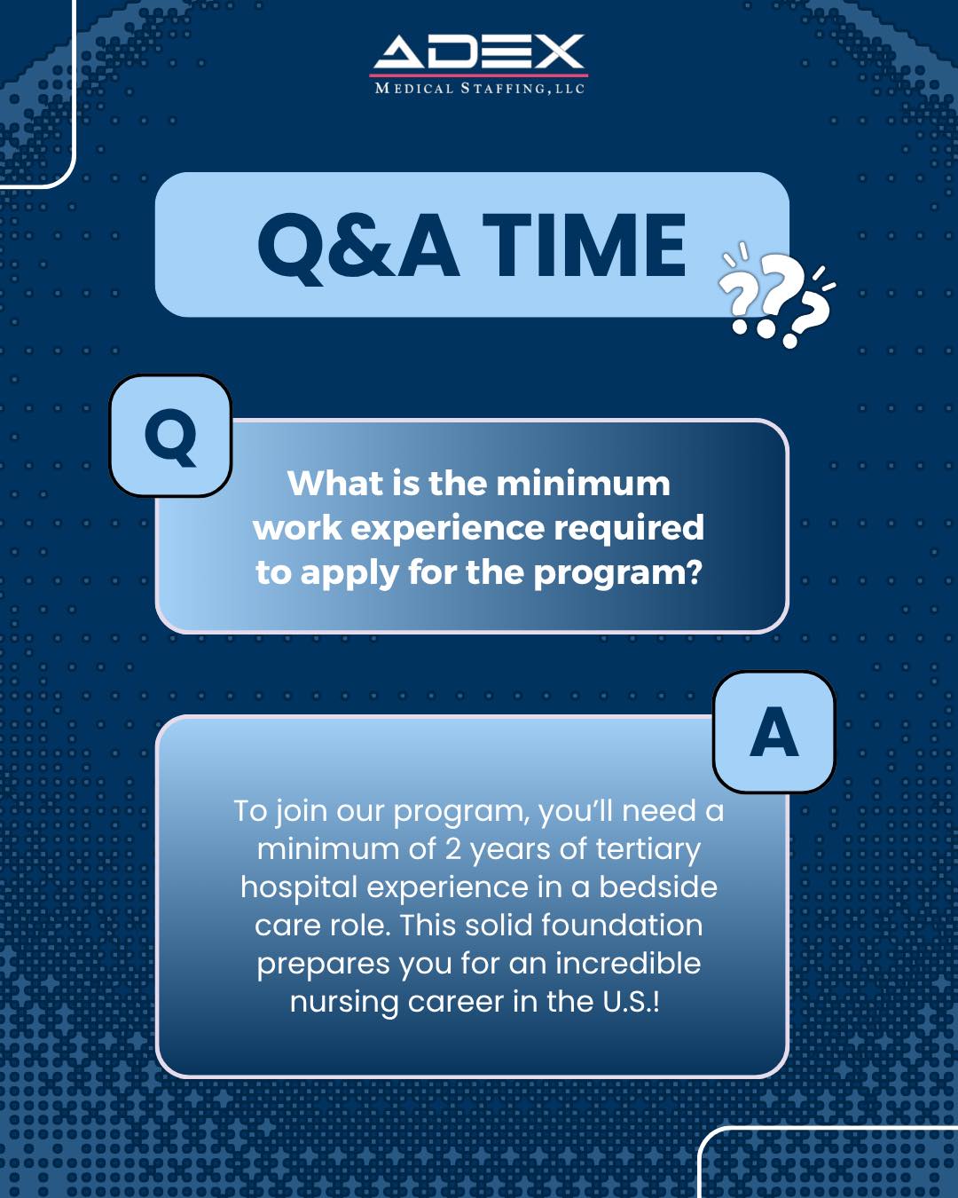 💬 Q&A Time! Wondering what... - ADEX Medical International | Facebook