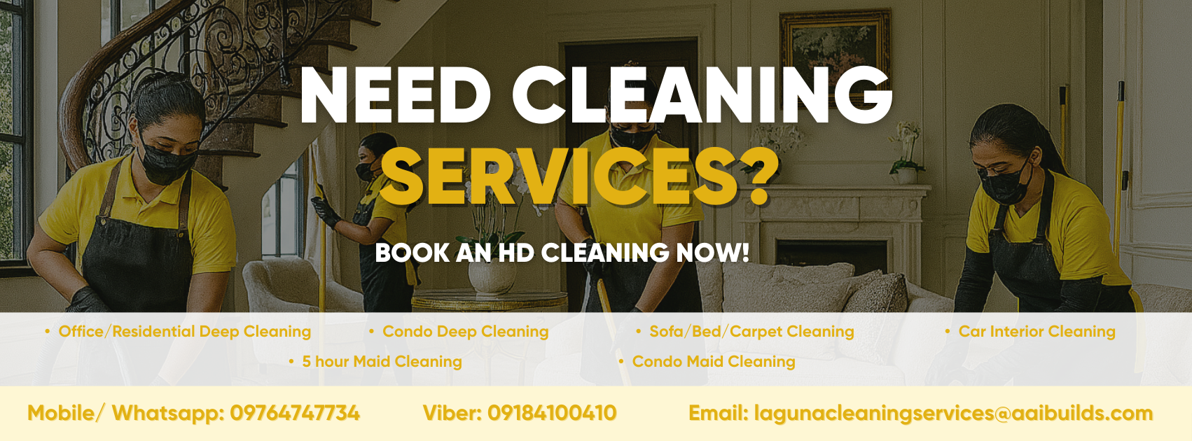 CLN PH - Laguna Cleaning Services | San Pedro