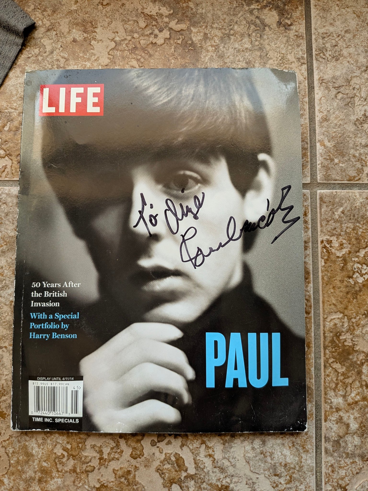 Is this Paul McCartney signature authentic?