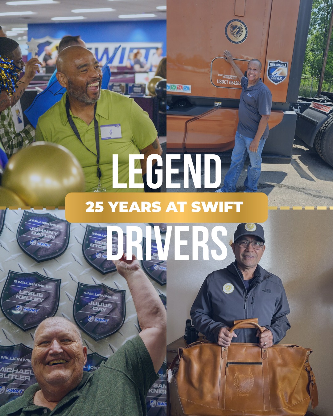 Swift - Celebrating drivers is our favorite thing to do! Especially ...