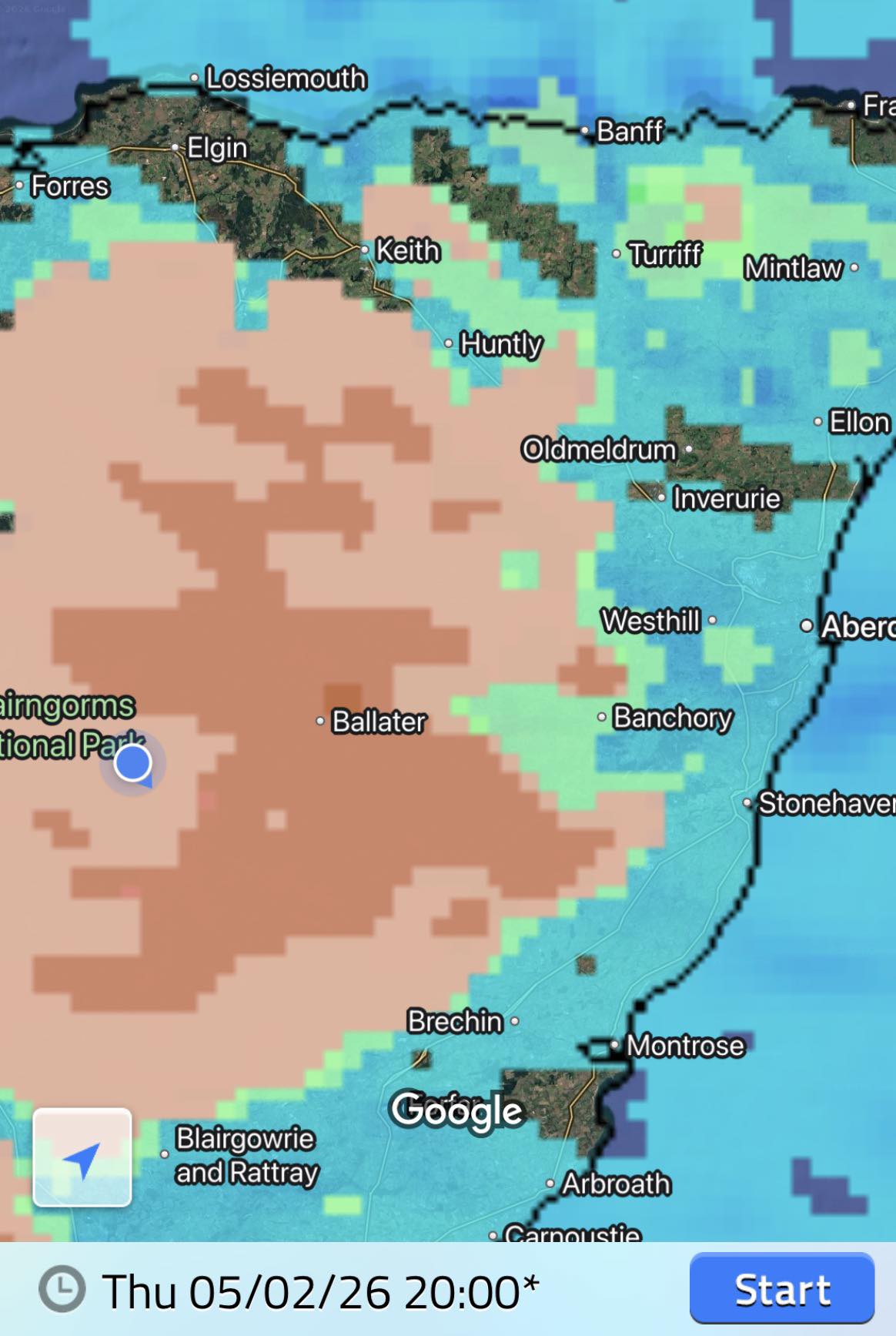 Braemar,Ballater,Deeside - 0745 5/2/26 Morning all Upper Deeside and ...