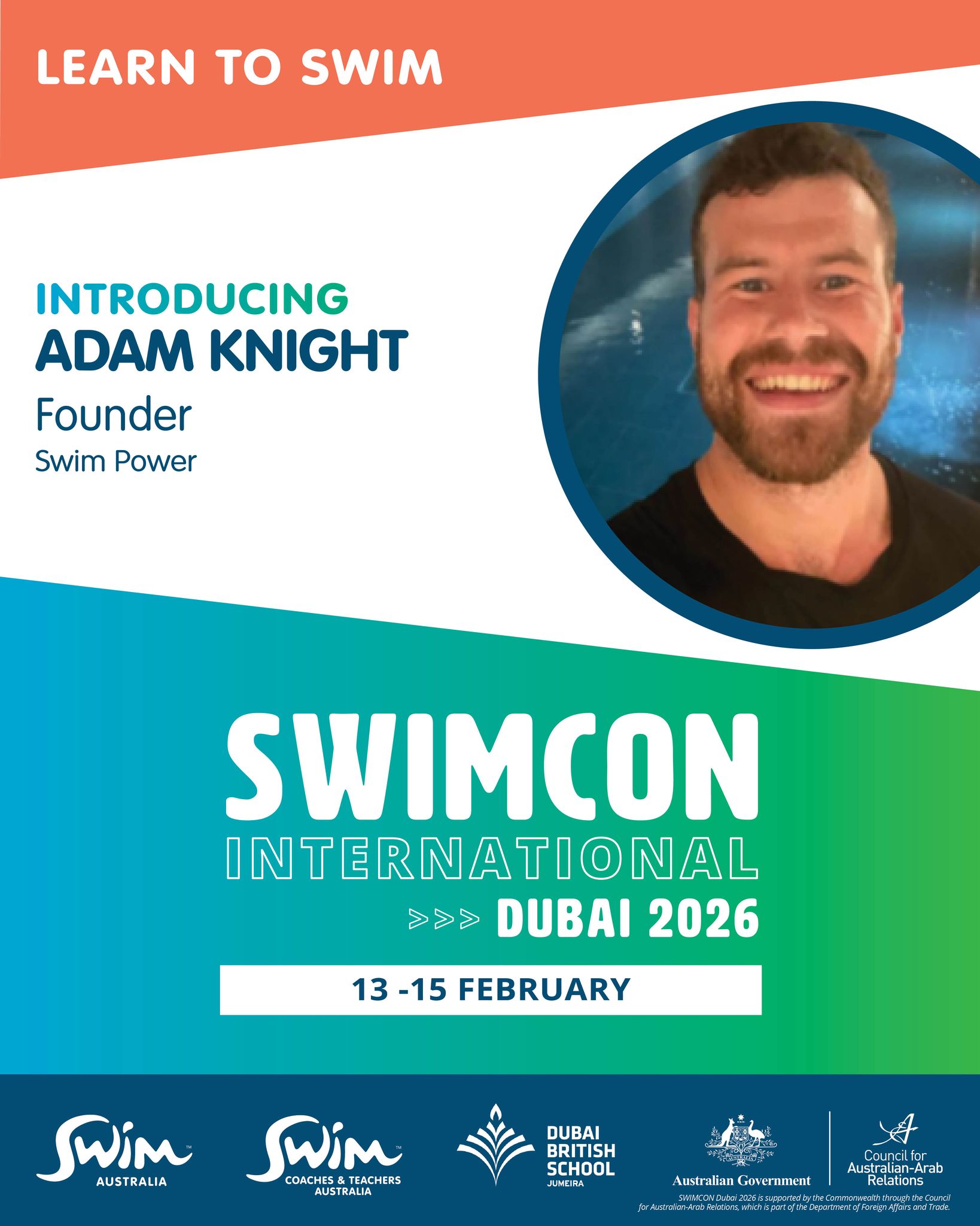 SWIM - SWIMCON International Dubai 2026 Speaker Announcement Adam ...