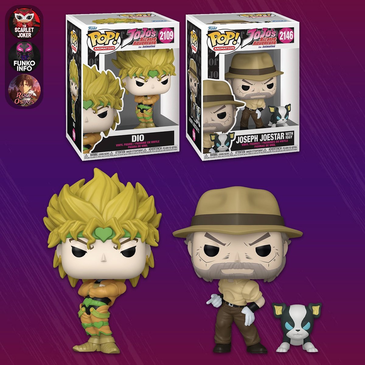 First look at Jojos Bizarre Adventure exclusives! 🔹 Funko X Dio