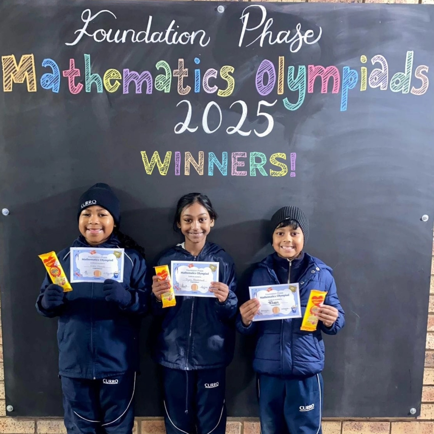 Mathematics Olympiad Winners!🏆... - Curro Vanderbijlpark | Facebook