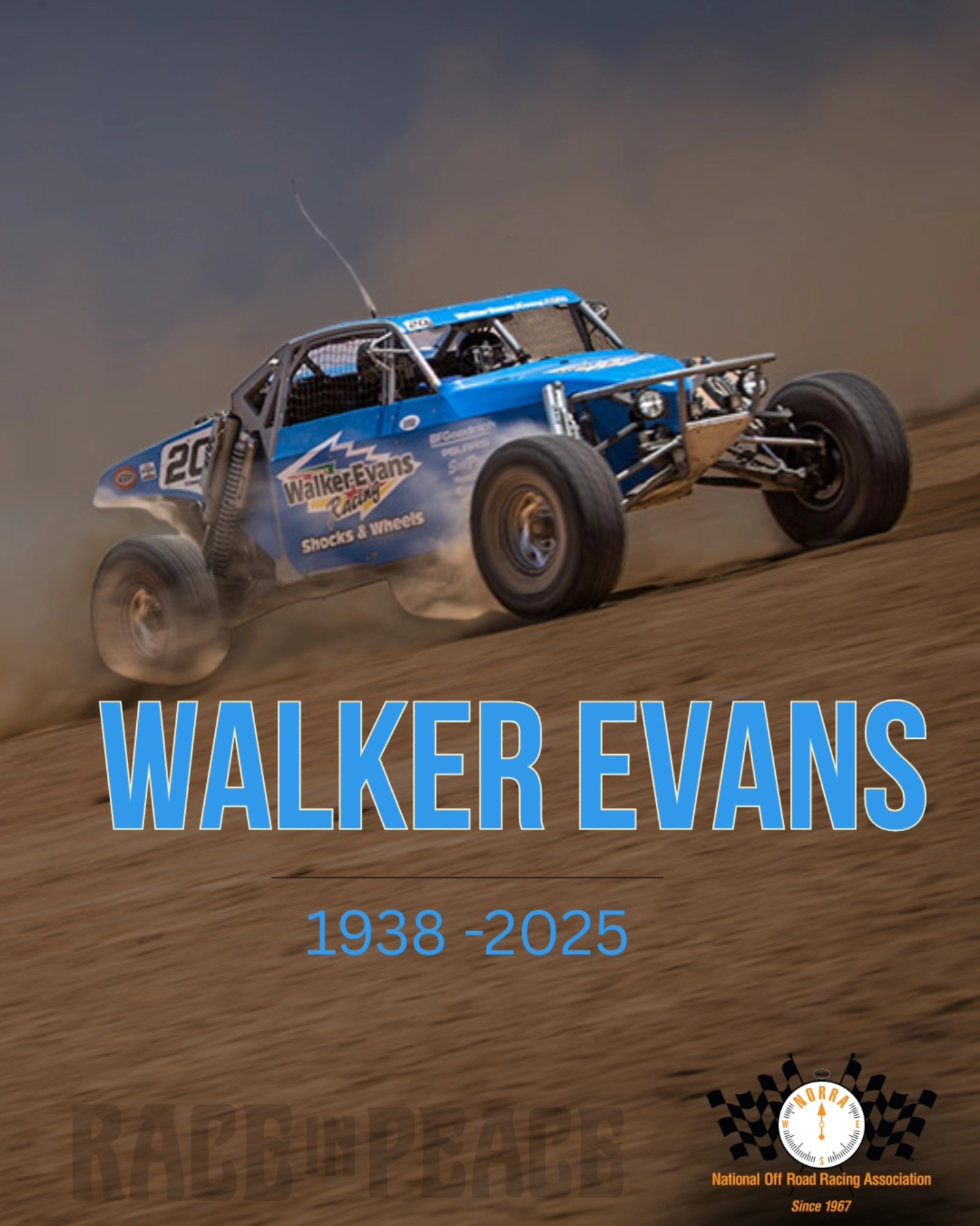 NORRA Racing - Walker Evans didn’t just race — he defined... | Facebook