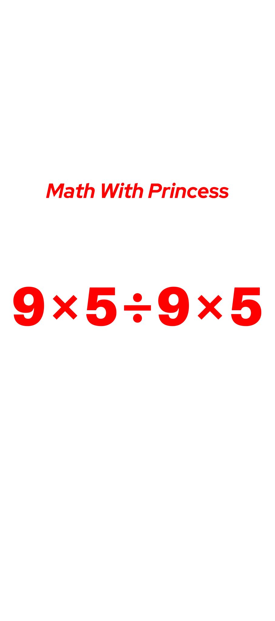 Math Challenge! #mathwithprincess... - Math with Princess | Facebook