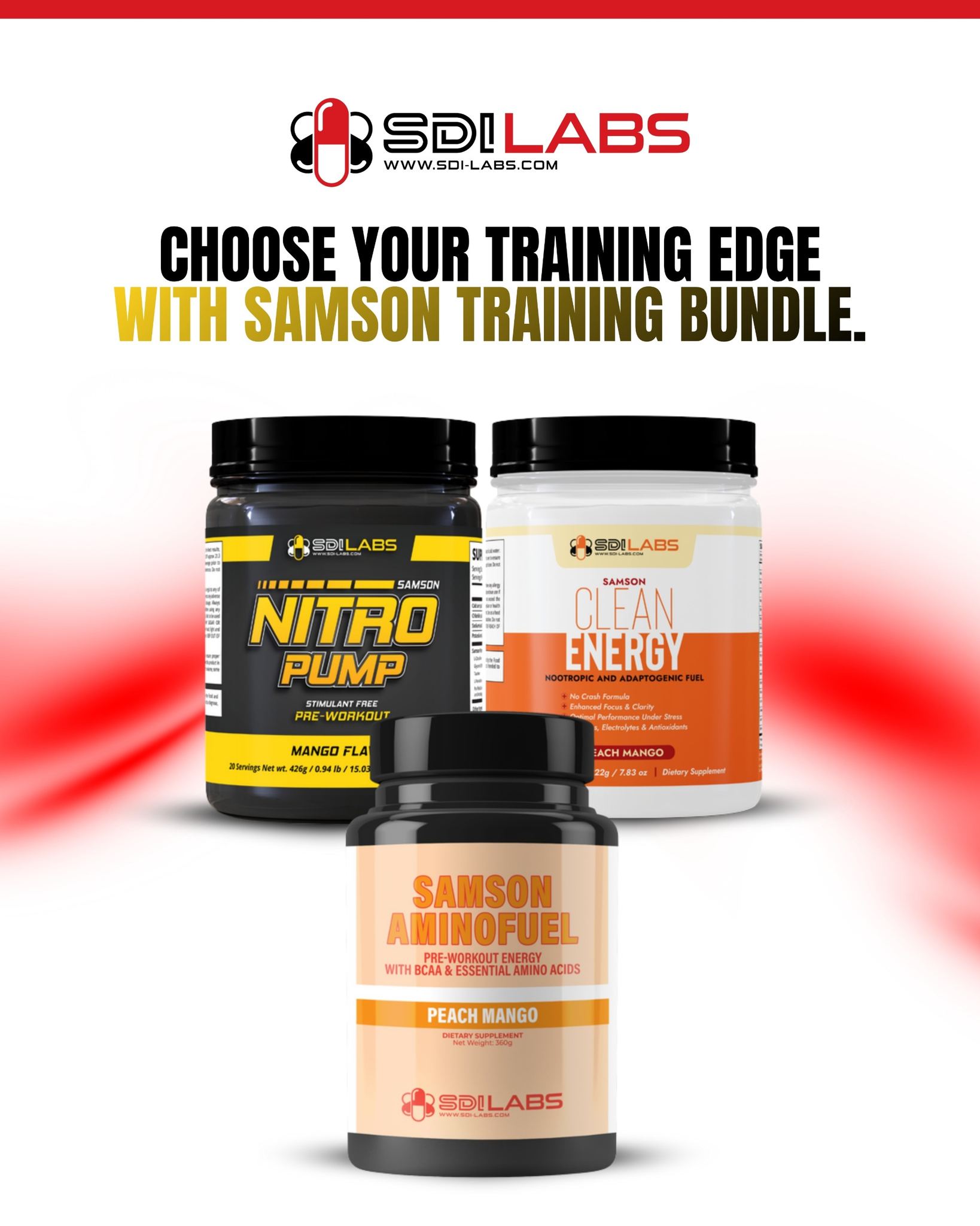 SDI-Labs.com - Meet the Samson Training Bundles, built to... | Facebook