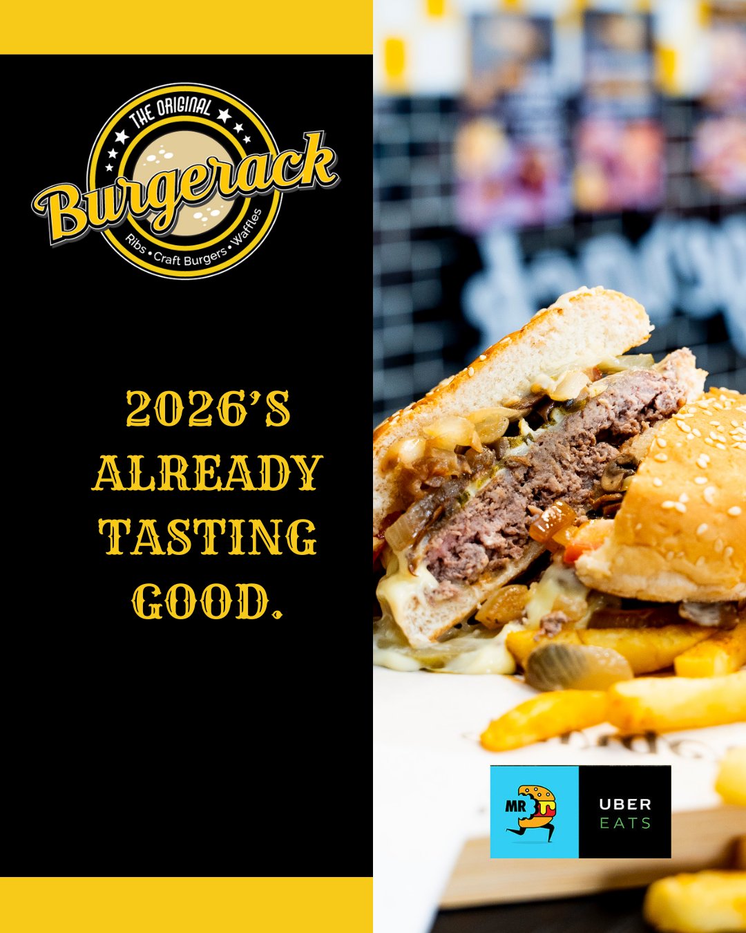 Burgerack - DOUBLE UP WEDNESDAY is here!! More CHOW, for the less the ...