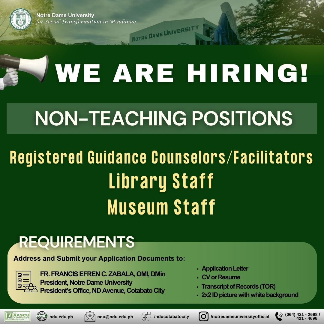 Notre Dame University added a new... - Notre Dame University