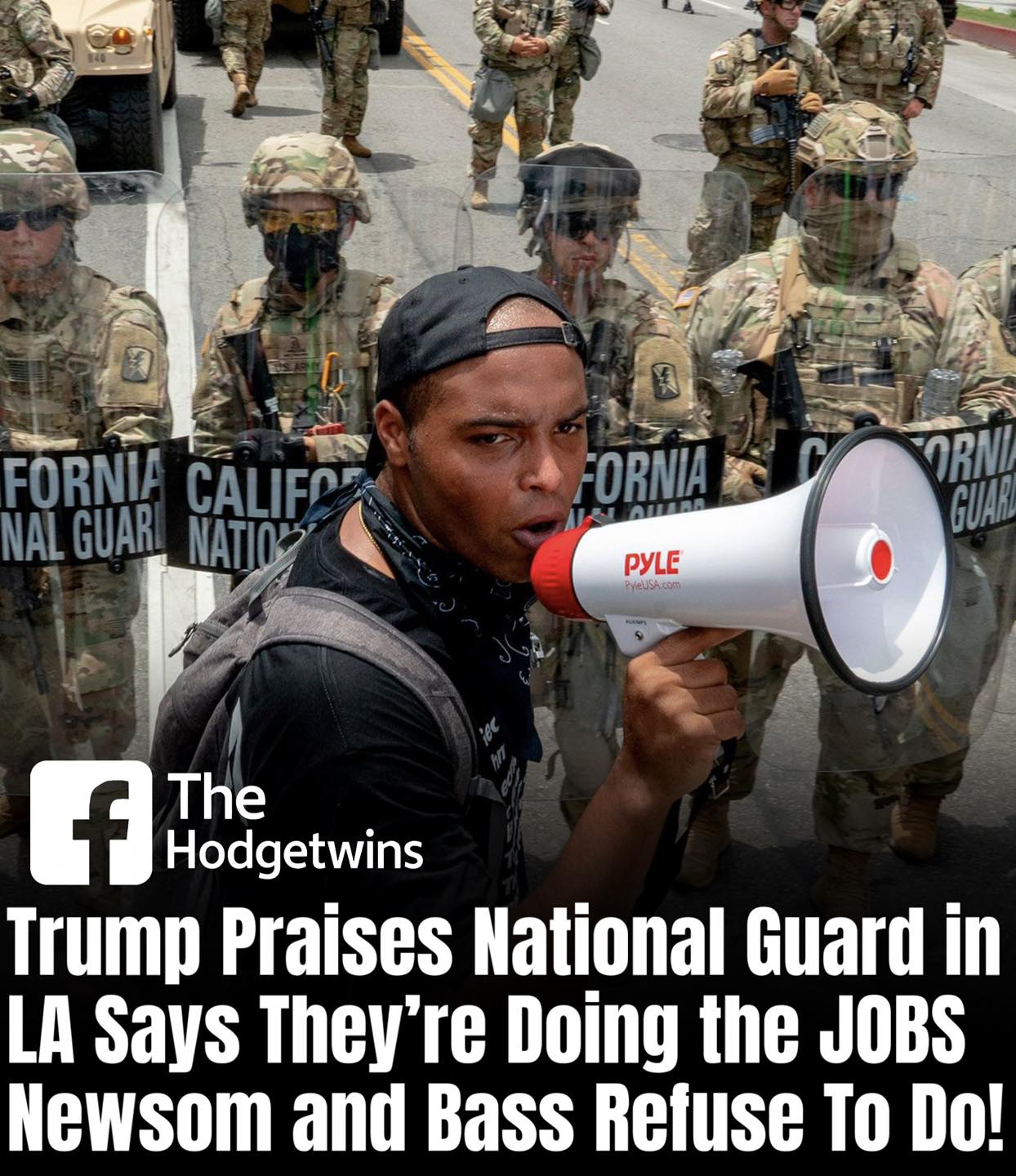 The Hodgetwins - BREAKING: Trump Praises National Guard in... | Facebook