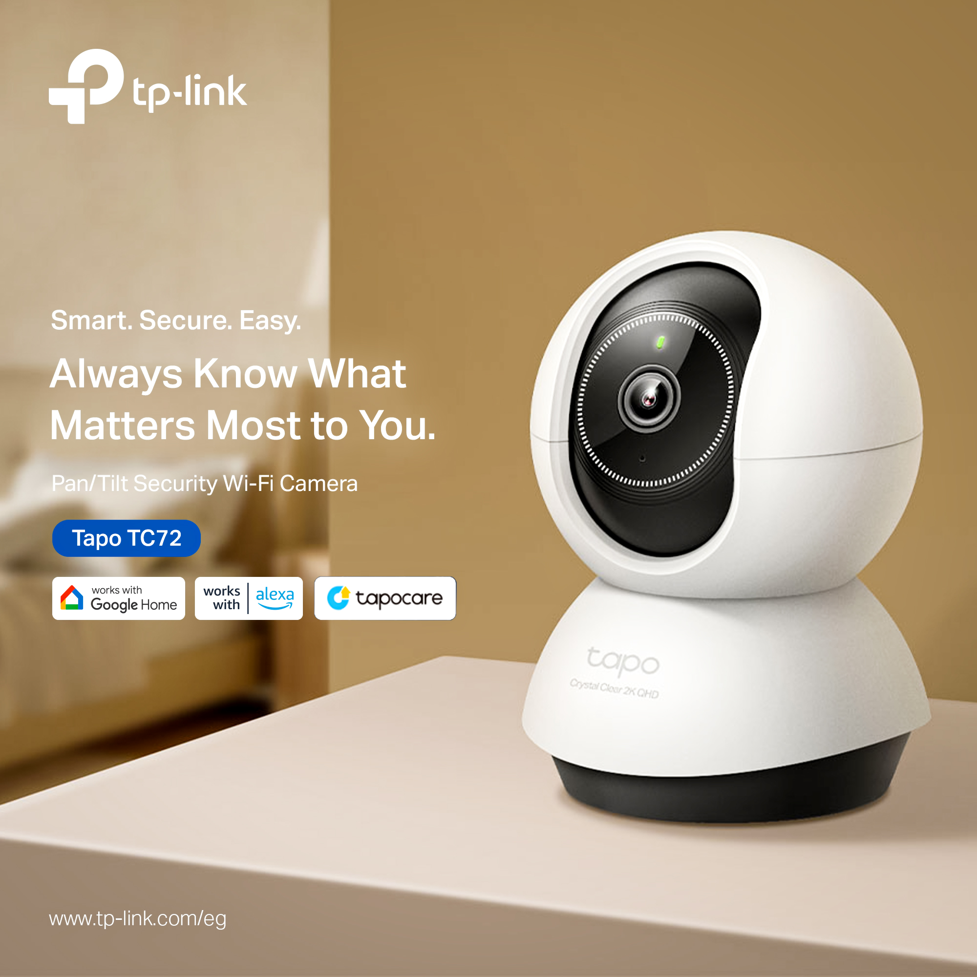 TP-Link - 🎥 كاميرا TC72 الجديدة من TP-Link كاميرا منزلية... | Facebook