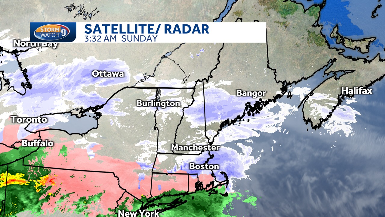 Snow and slower travel overnight,... - WMUR Weather Updates