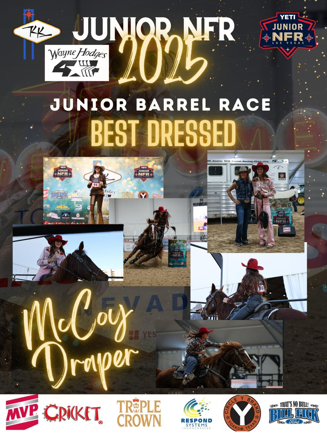 Co... - KK Run for Vegas/Junior NFR Barrel Race & Pole Bending | Facebook
