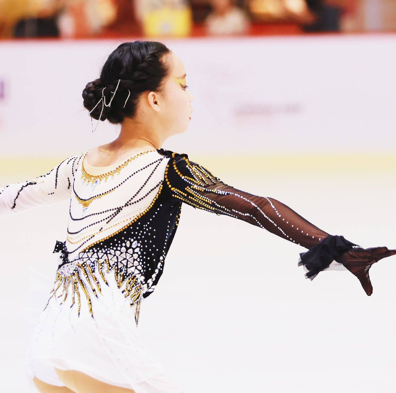 Paso Doble on Ice | From Design to Performance Bold in red and black ...