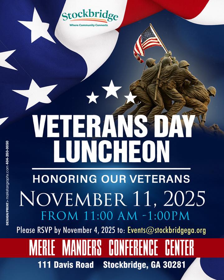 City - The City of Stockbridge Government's Veterans Day Luncheon is ...