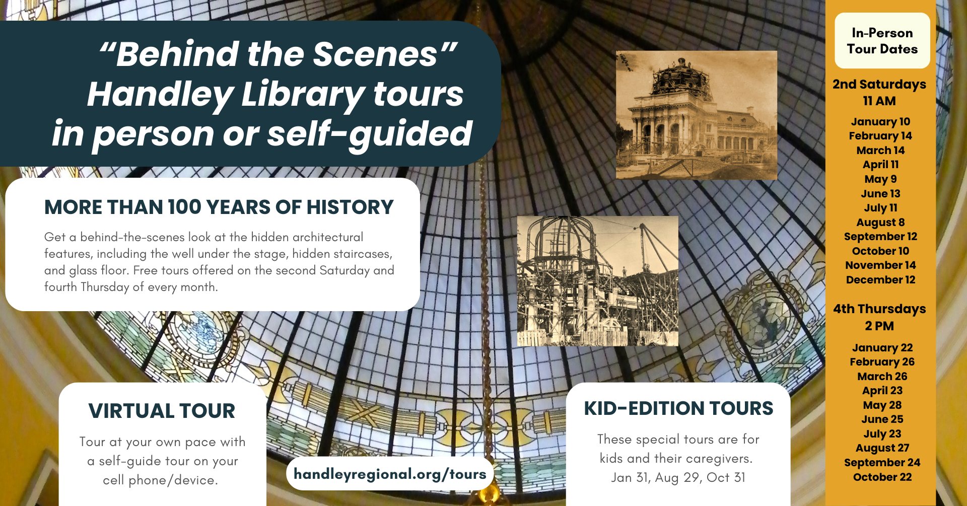 Behind-the-Scenes Tour of Historic Handley Library