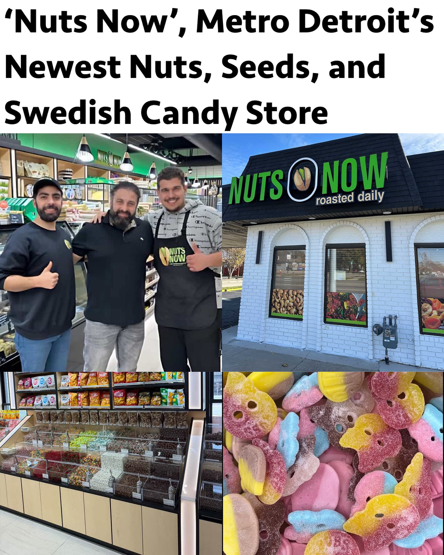 Nuts Now, Now Open in Allen Park!... - TCD Dearborn News | Facebook