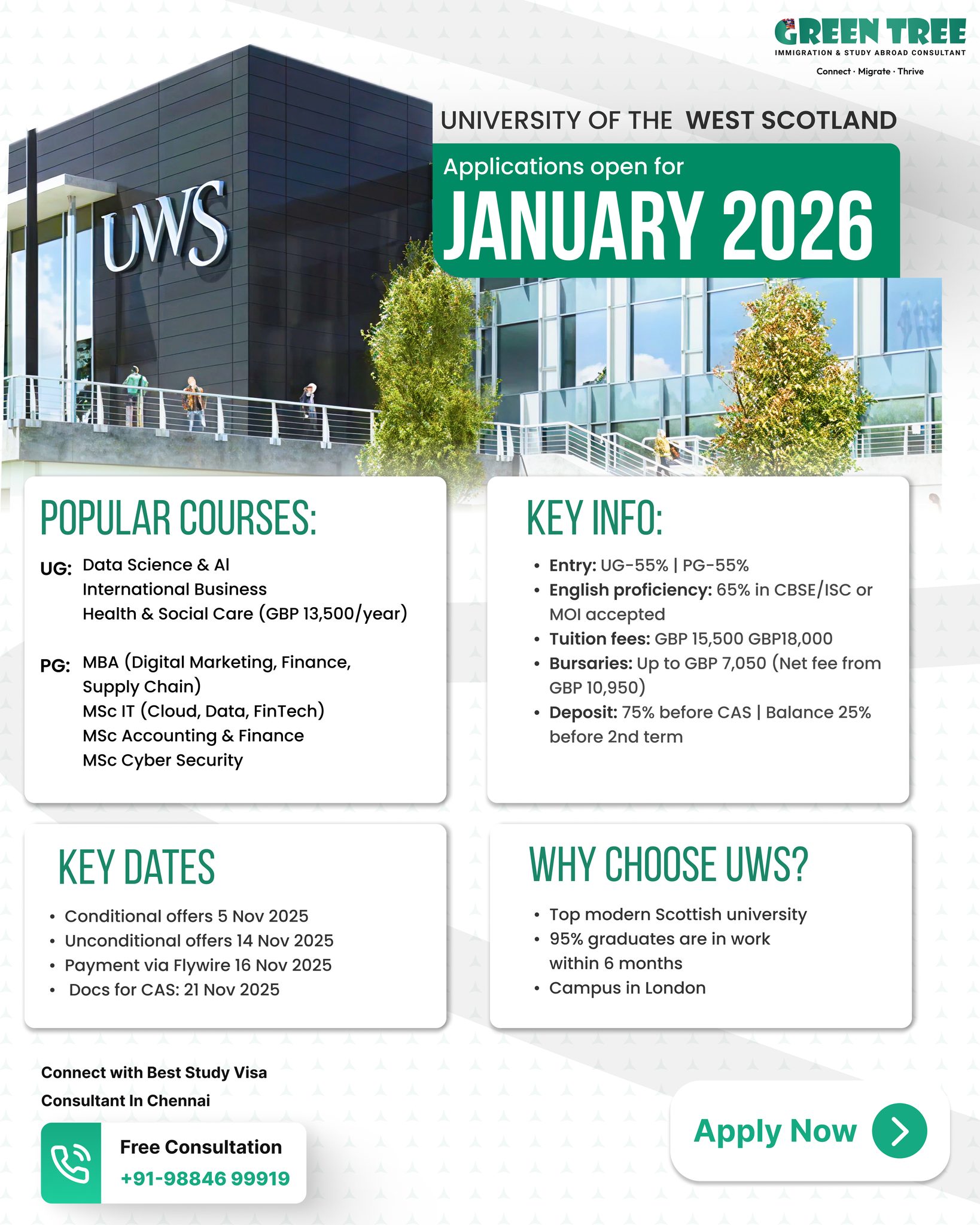 Greentree - Applications Are Now Open for the January 2026 Intake at ...