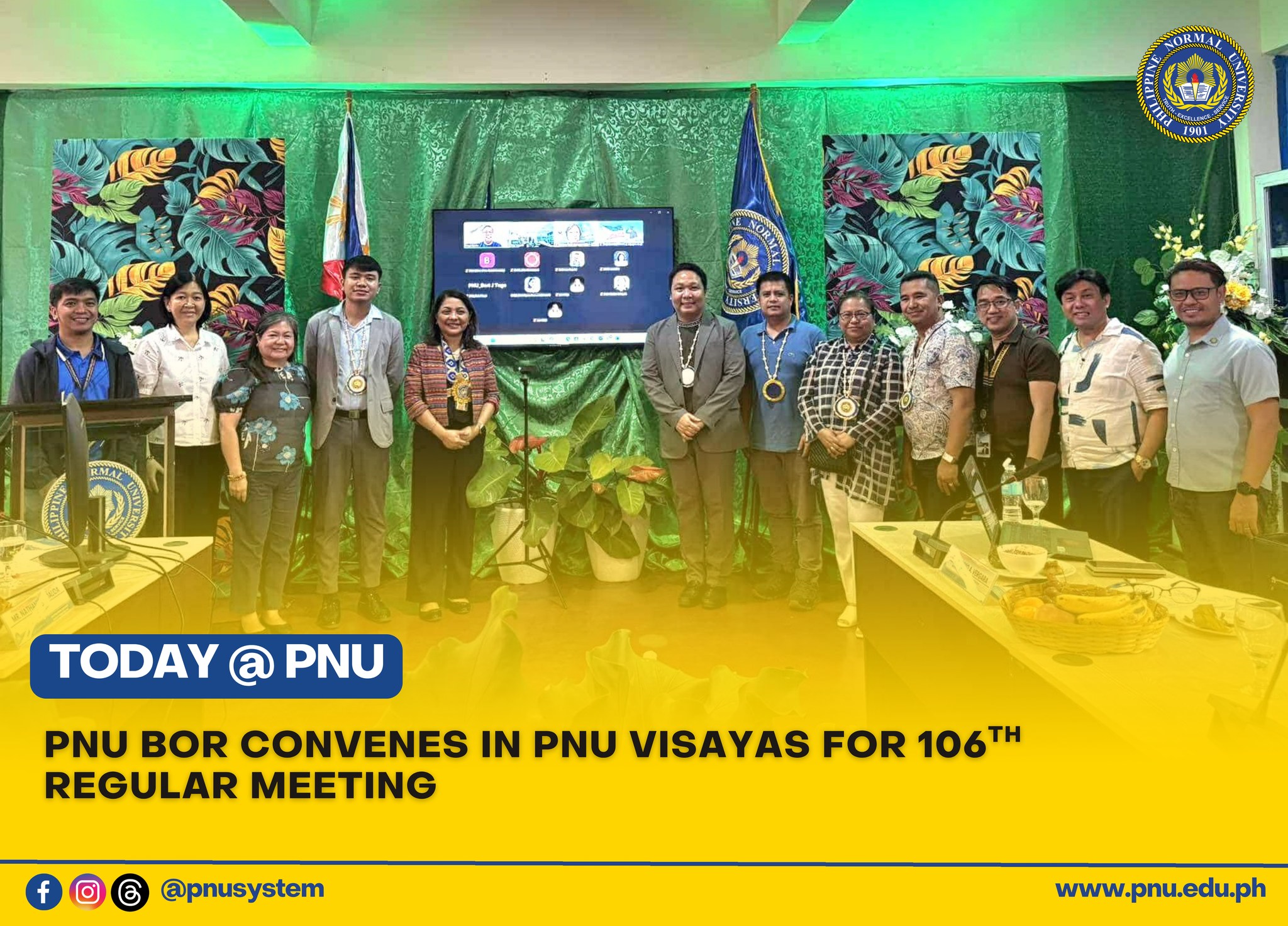 Members of the Philippine... - PNU Office of the President | Facebook