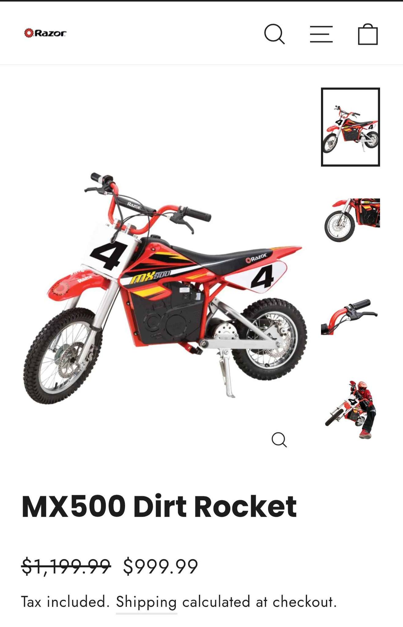 Razor MX500- Brand new in box-Price is FIRM - Motorcycles & Scooters ...