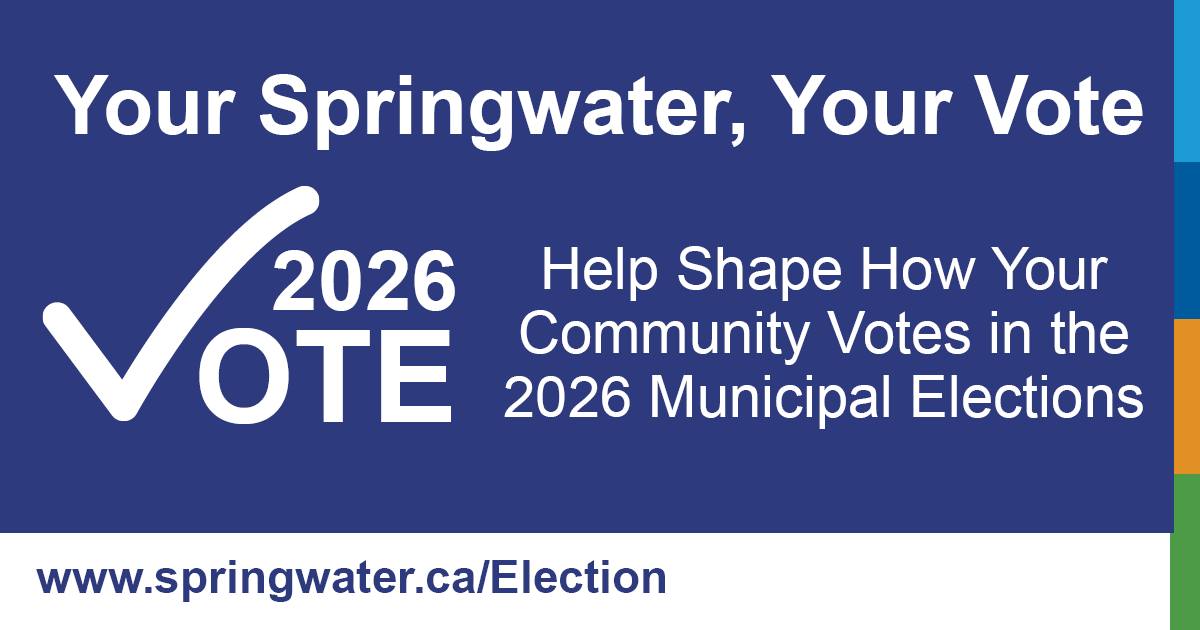 Township of Springwater added a... - Township of Springwater