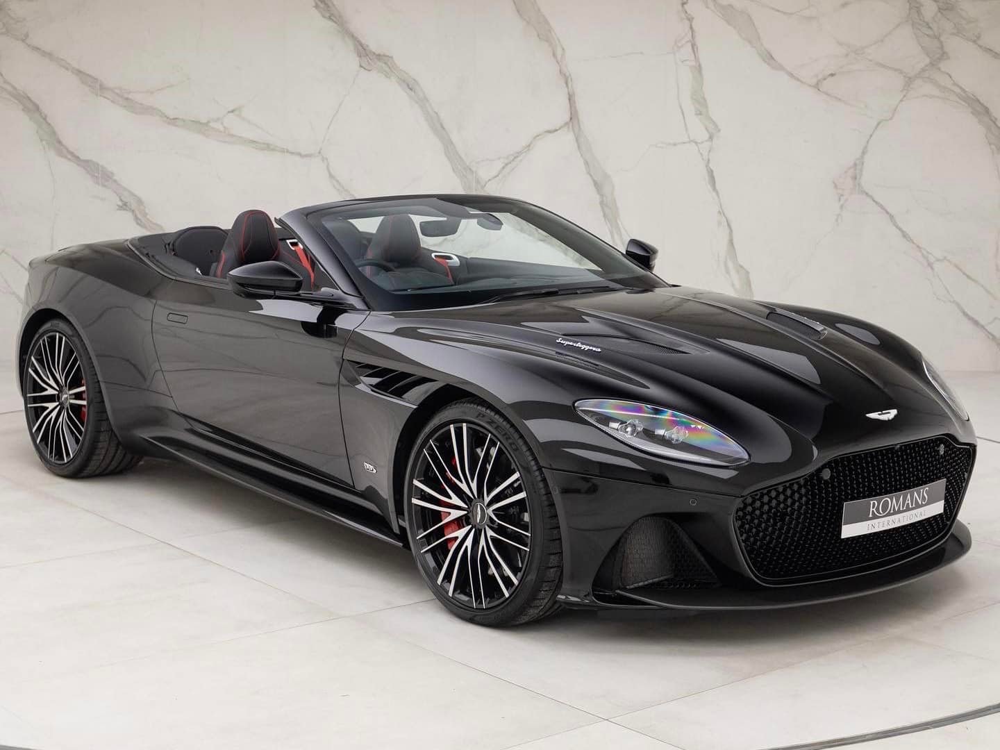 Black British Beauty ?? The DBS Superleggera Volante, quite 