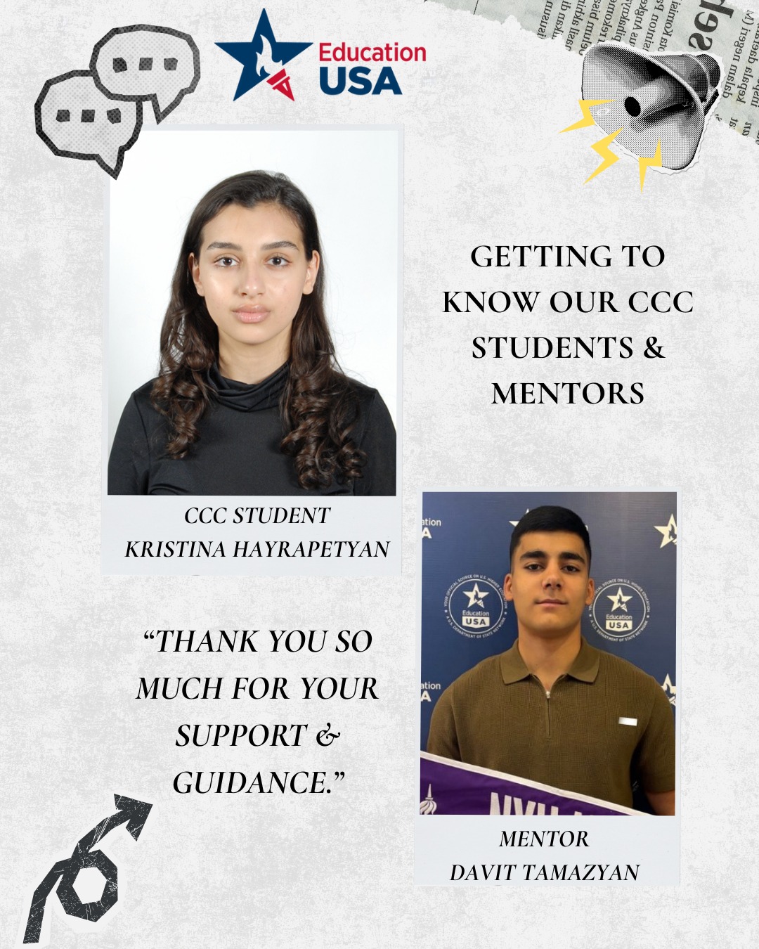 EducationUSA - Meet Our CCC 2025 Student: Kristina Hayrapetyan, who ...