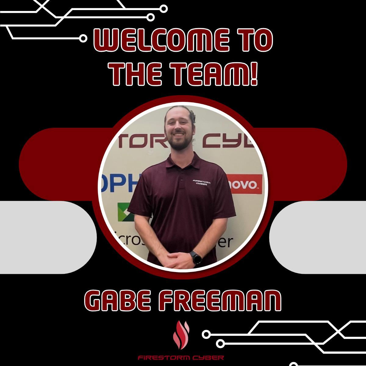 We are thrilled to welcome Gabe... - Firestorm Cyber, LLC | Facebook