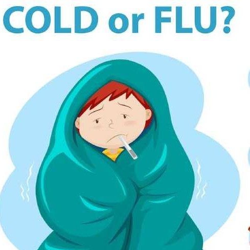Primary - Cold or flu? Here’s a quick rule of thumb: • Flu often hits ...