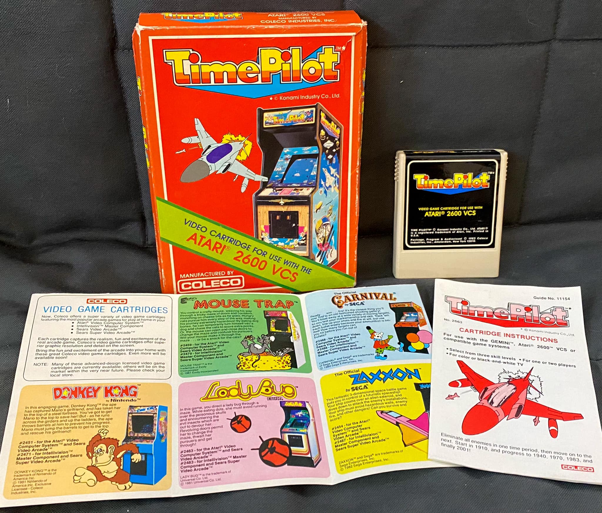 Time Pilot was a fairly decent arcade port for the Atari 2600! It