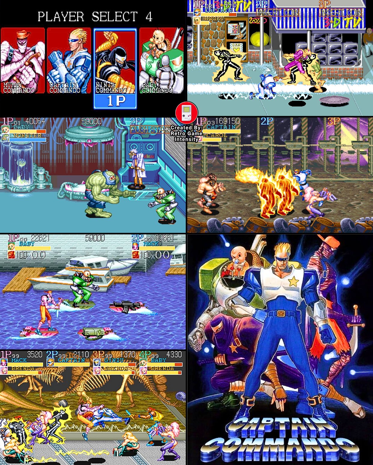 Retro - Did You Know? - Captain Commando (1991, ARCADE) Captain ...