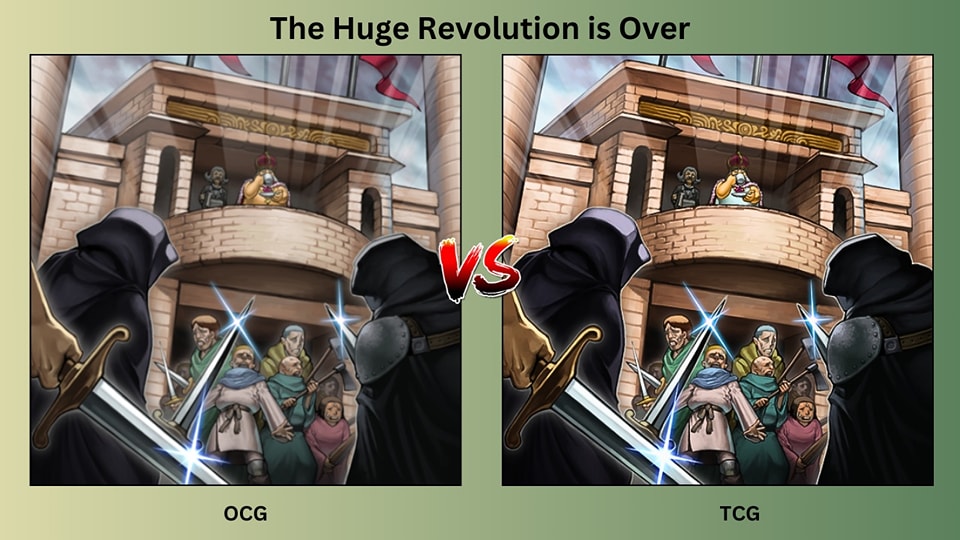 OCG vs TCG Artwork Comparison 😏 #ygo #fypシ #遊戯王 #yugiohcards