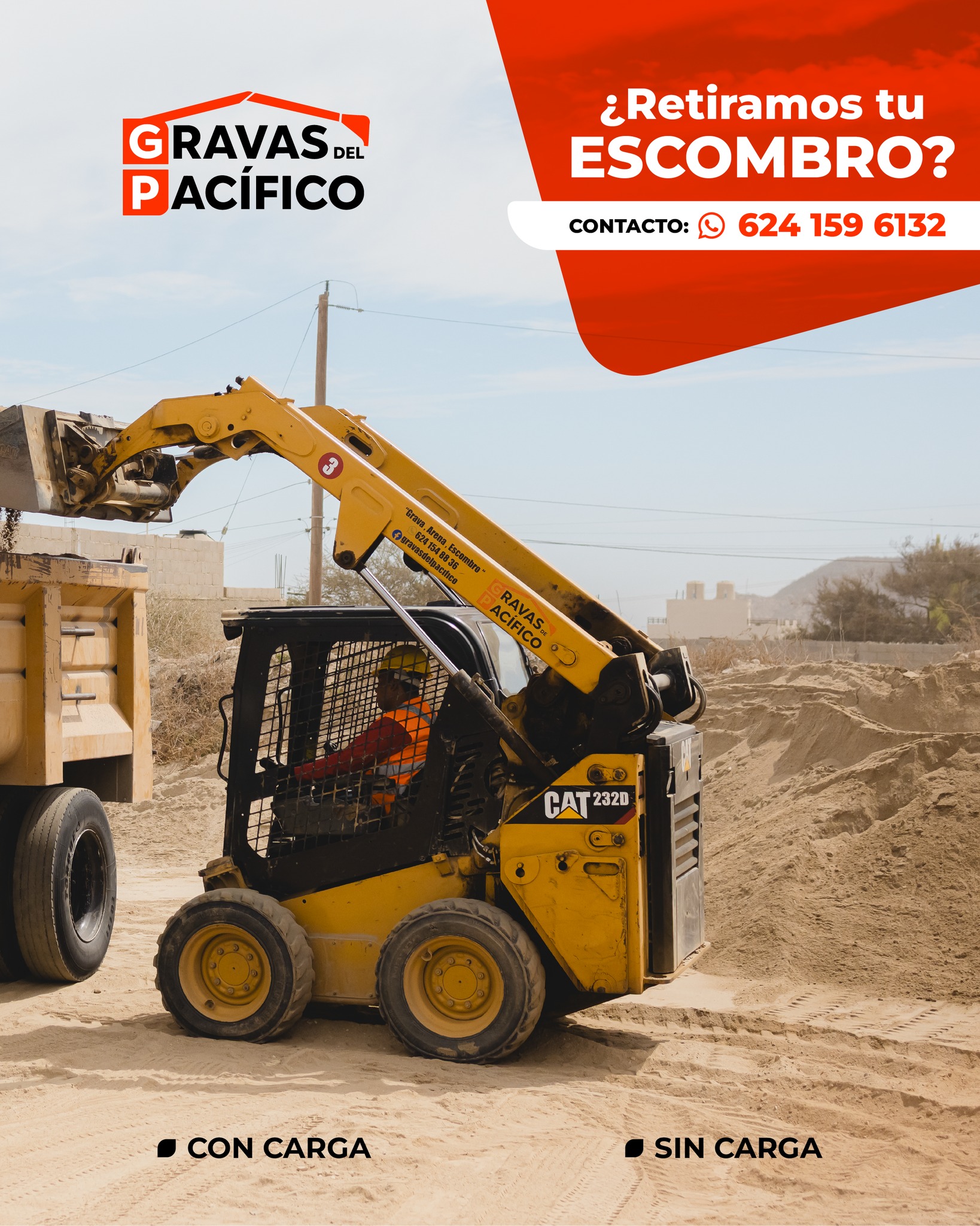 Gravas - Cada carga cuenta cuando se trata de avanzar. 🚜 Ofrecemos ...