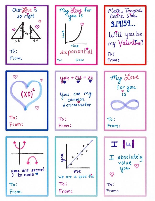 Math = Love - One of my favorite Valentine's Day... | Facebook