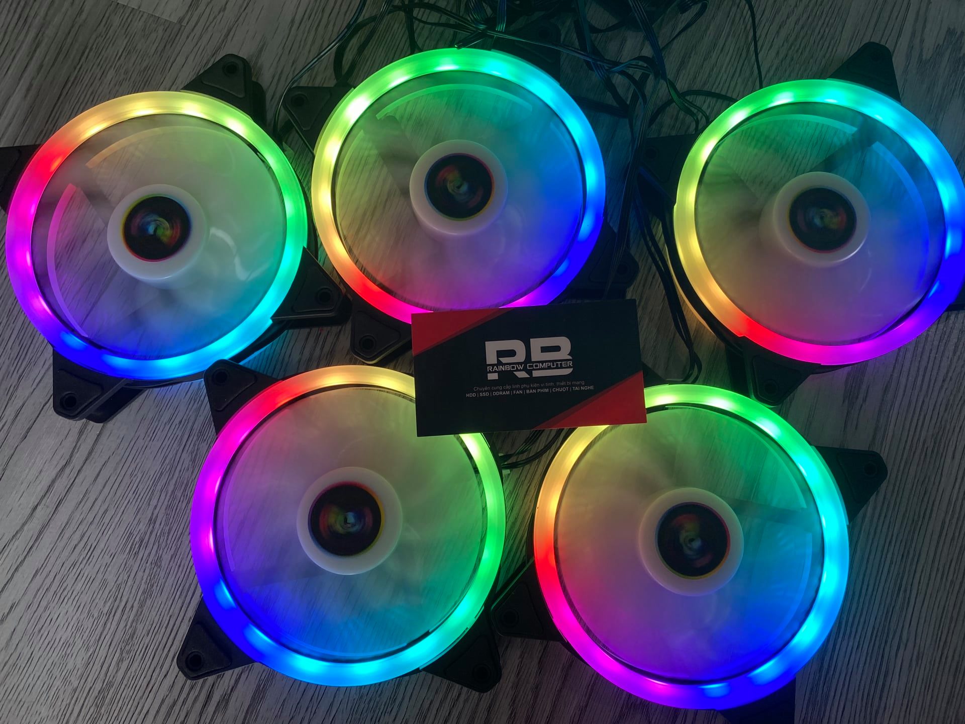 Bộ Kit Fan Led RGB (Fan 12cm) - 1... - RBC Rainbowcomputer.vn | Facebook