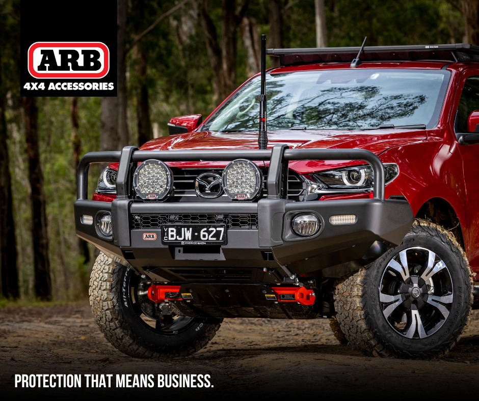 4x4 - Confidence starts at the front. ARB bull bars are the first line ...