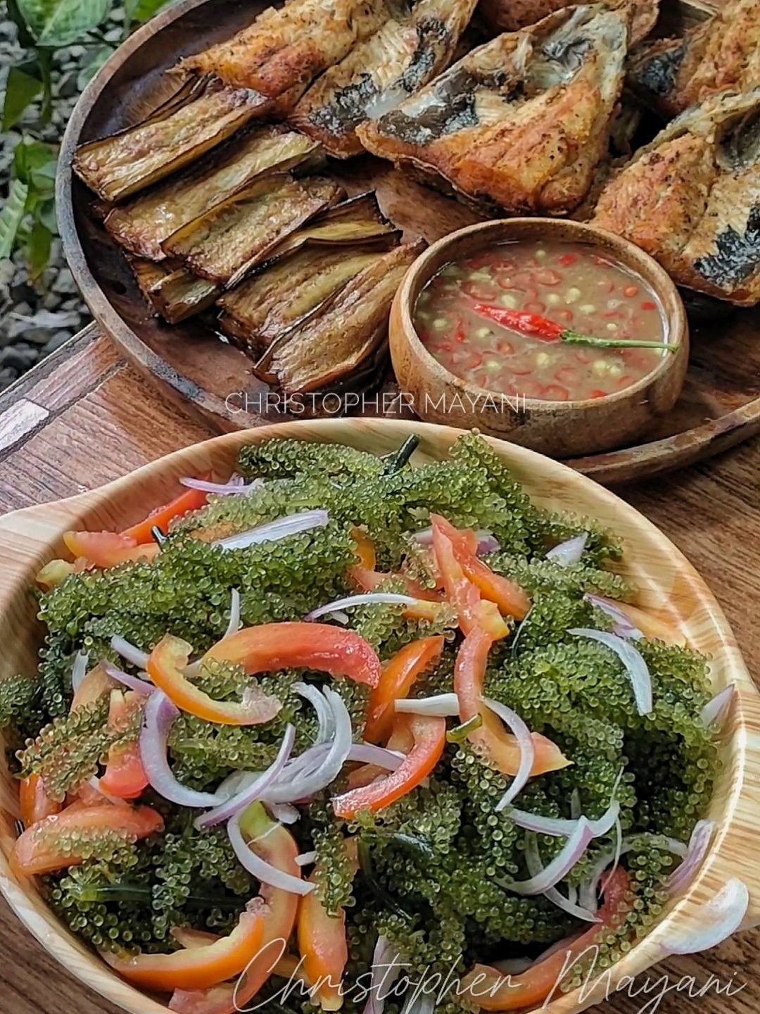 Team - Ararosep, daing na bangus at pritong talong. Bagoong isda
