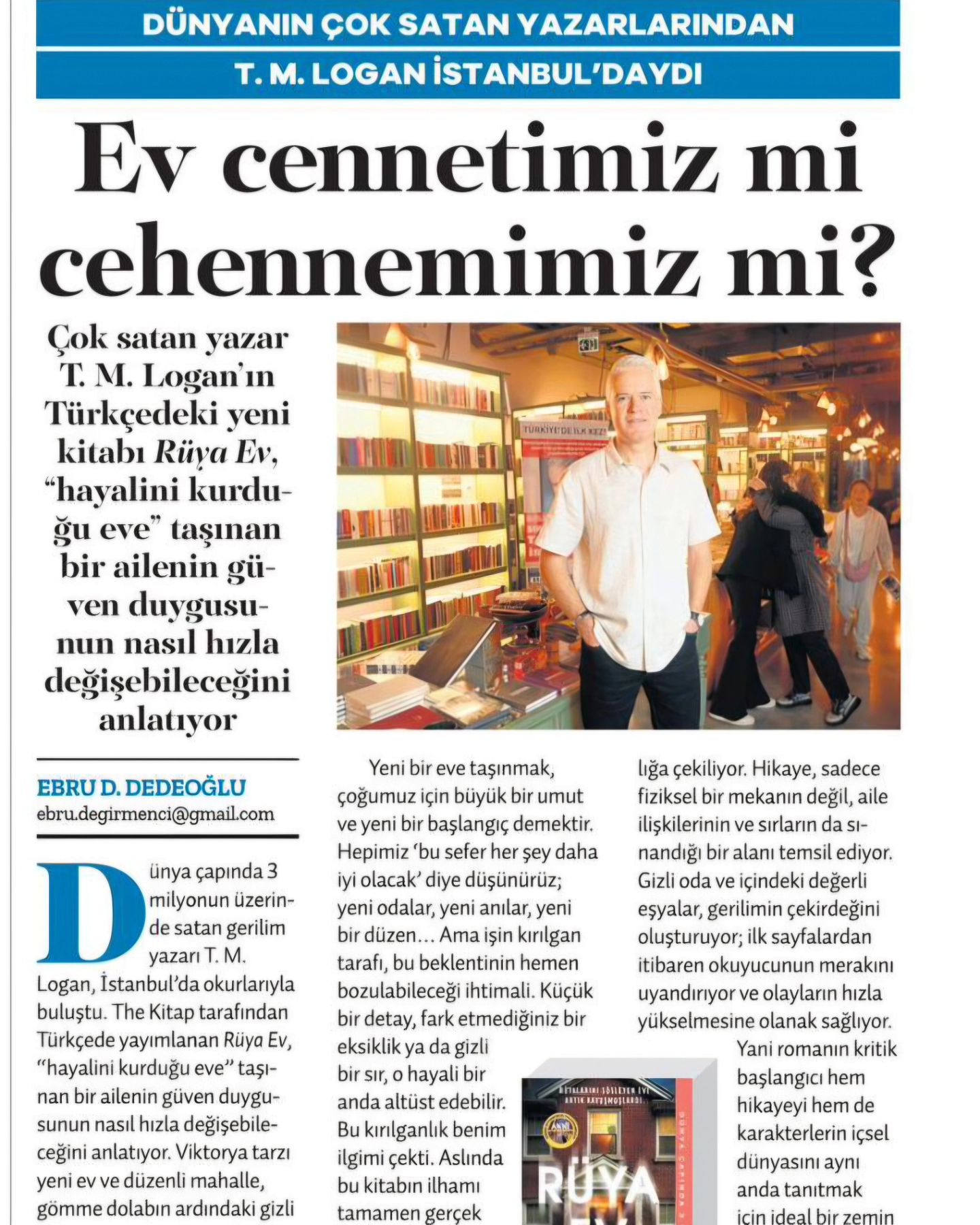 Thank to Vatan Gazetesi gazetevatan com and my friend Ragıp  