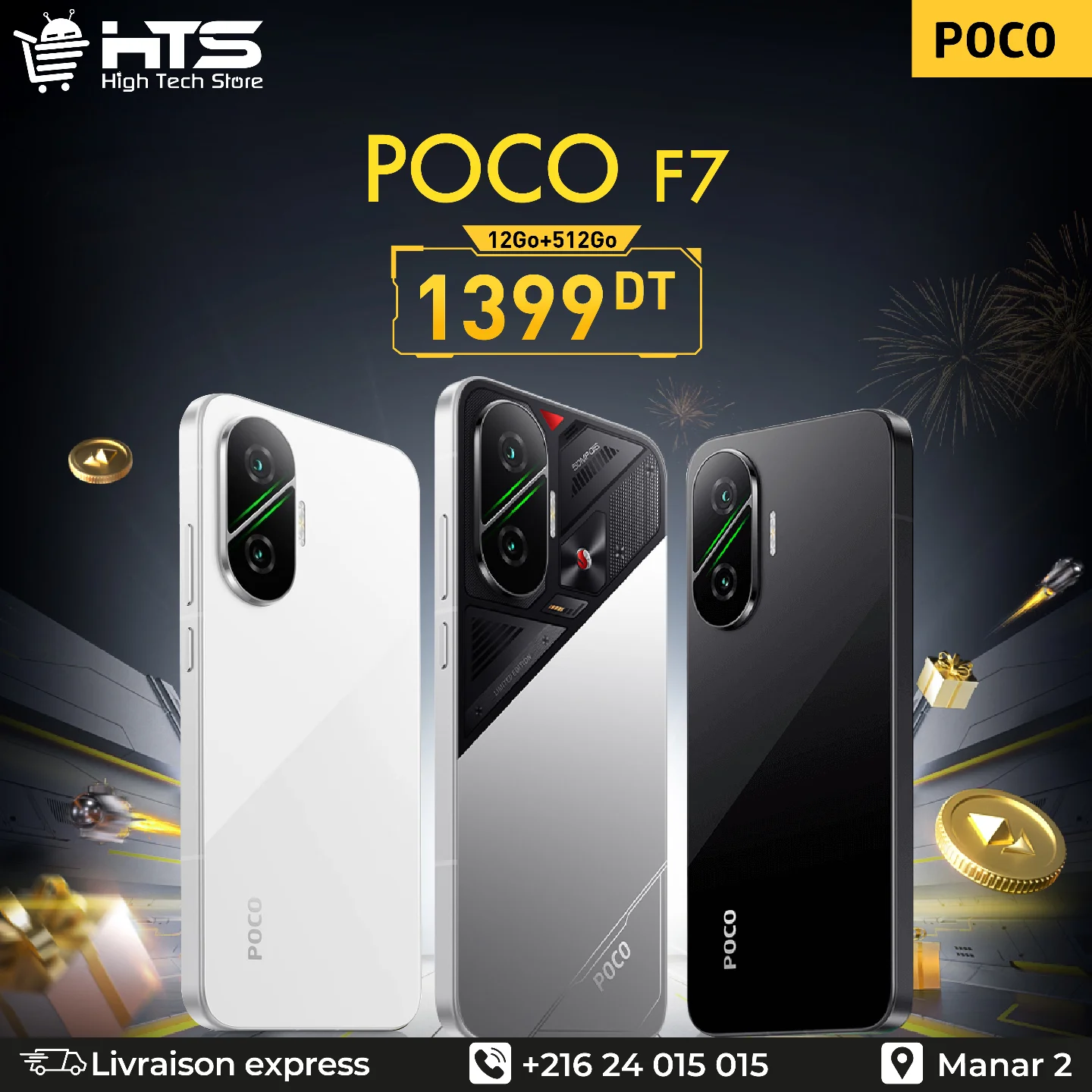 High Tech Store - #Nouveaute #Poco #F7 😍 Le Smartphone... | Facebook