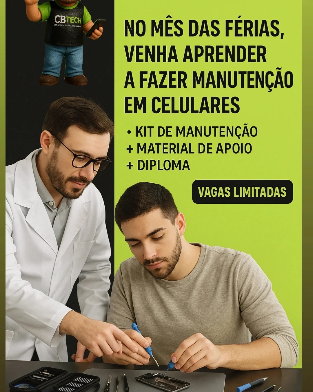 CB Tech - Infor e Cel- Ass.Téc - Quebrou? Temos a Solução!.Venha pra CB ...