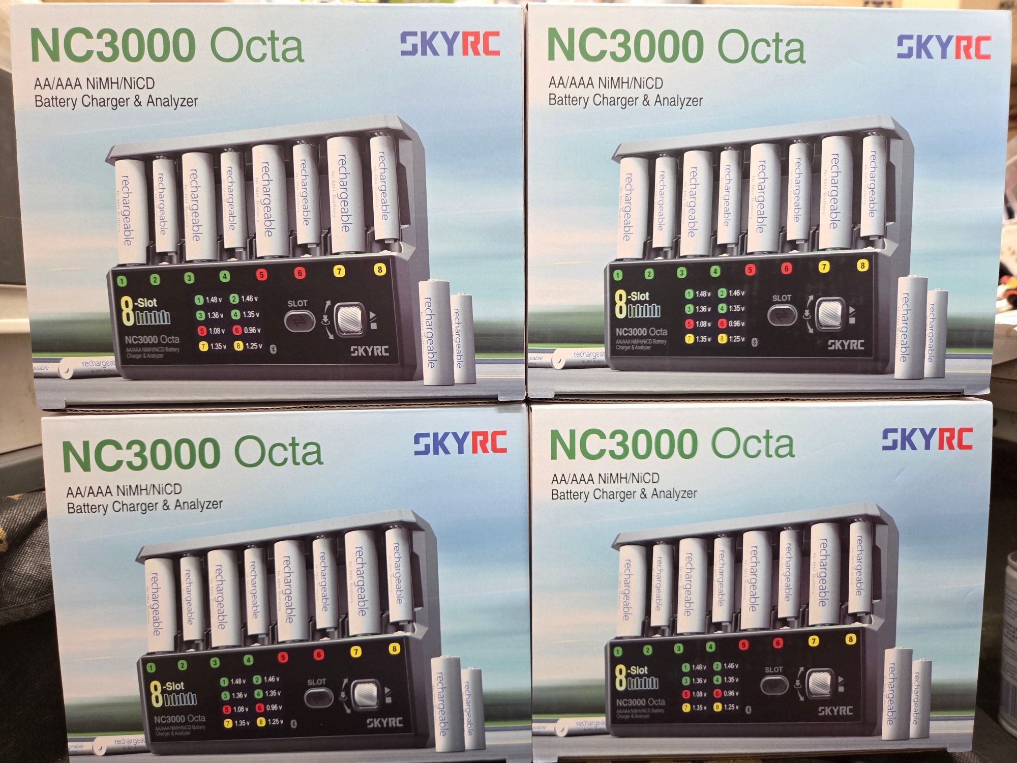🥳🎊New Arrivals🎉⚡️SkyRC👍NC3000 Octa 🔋🪫AA/AAA NiMH/NiCD